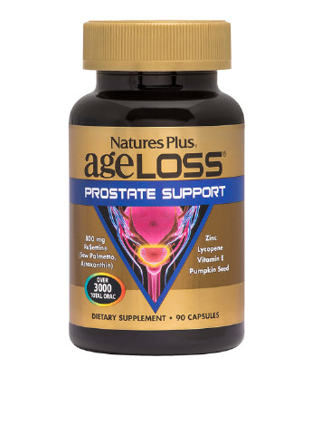 Комплекс Для поддержки здоровья простаты AgeLoss Prostate Support (90 кап.) Natures Plus (251206134)