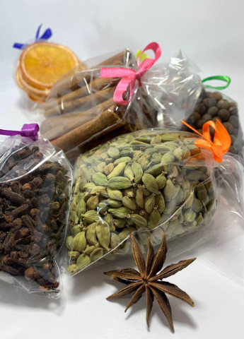 Ексклюзивний подарунковий набір прянощів для глінтвейну великий No Brand (251407792)