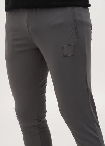 Серые спортивные демисезонные зауженные брюки Boohoo