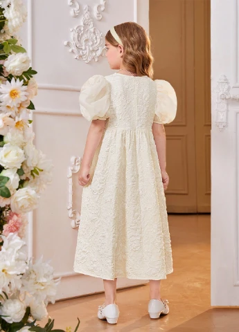 Кремовое платье SHEIN (345181900)