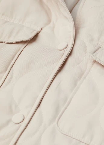 Светло-бежевая демисезонная куртка H&M