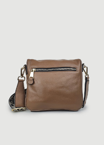 Стильна жіноча сумка бананка шкіряна коричнева Fashion (232986056)