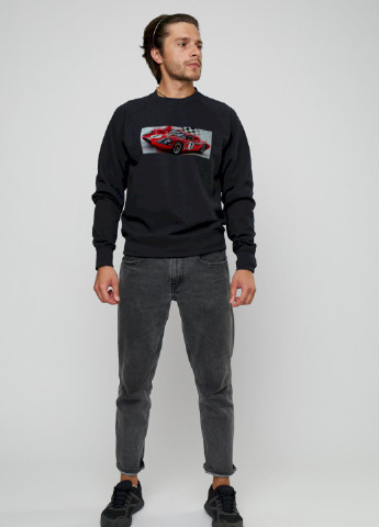 Черный свитшот мужской YAPPI (198688920)