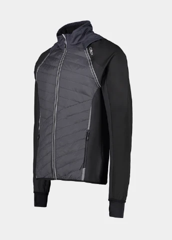 Сіра демісезонна куртка CMP MAN JACKET DETACHABLE 30A2647