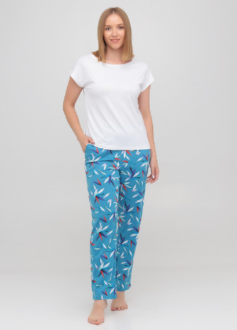 Комбинированная всесезон пижама (футболка, брюки) футболка + брюки Lucci
