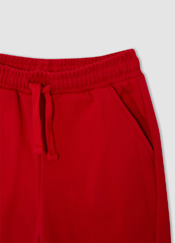 Красные спортивные демисезонные брюки джоггеры DeFacto