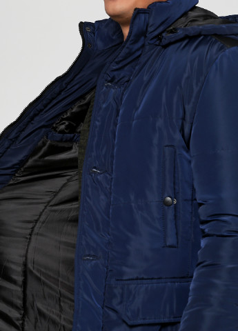 Темно-синяя зимняя куртка New Mark