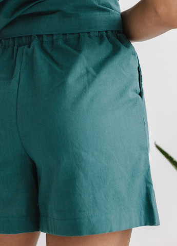 Изумрудная всесезон пижама женская с шортами smaragd (m) футболка + шорты Leglo
