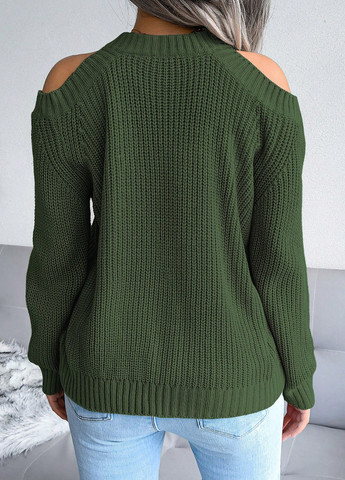 Зеленый демисезонный джемпер джемпер SHEIN