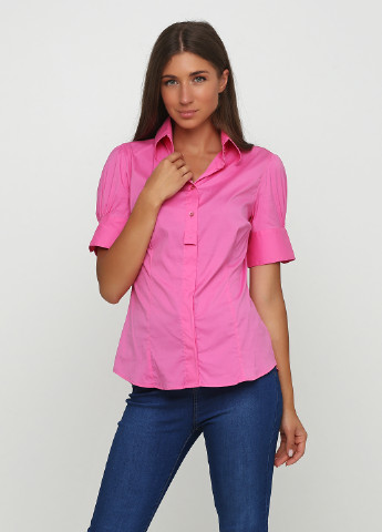 Розовая кэжуал рубашка Gant