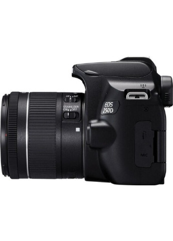 Цифрова камера EOS 250D kit 18-55 IS STM Black Canon (251243475)