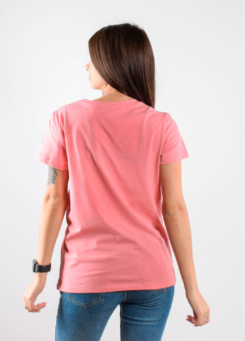 Розовая всесезон футболка flo-77 розовый Power Футболки