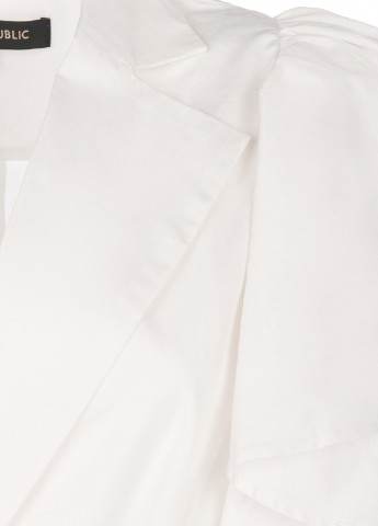 Белое кэжуал платье на запах LOVE REPUBLIC