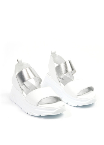 Белые босоножки Respect без застежки