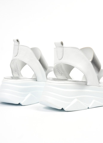 Белые босоножки Respect без застежки