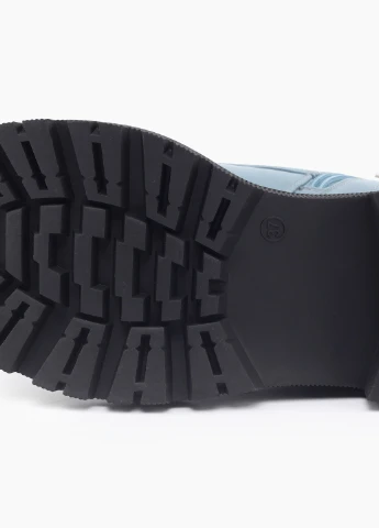 Голубые зимние ботинки No Brand