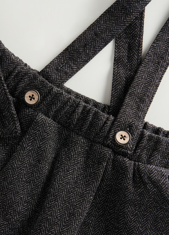 Темно-серые кэжуал демисезонные брюки зауженные Reserved