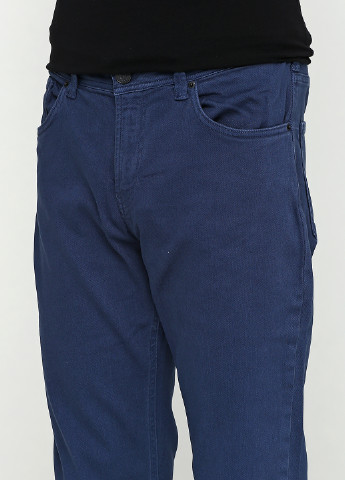 Индиго демисезонные прямые джинсы Madoc
