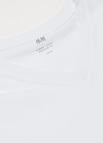 Біла футболка H&M