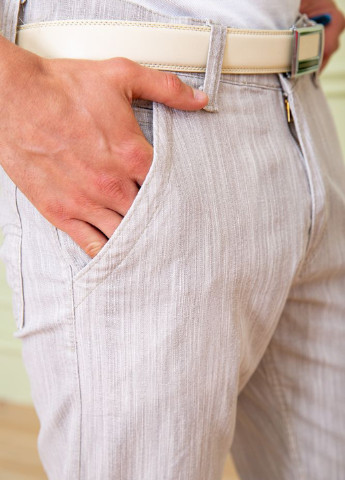 Бежевые кэжуал летние прямые брюки Ager
