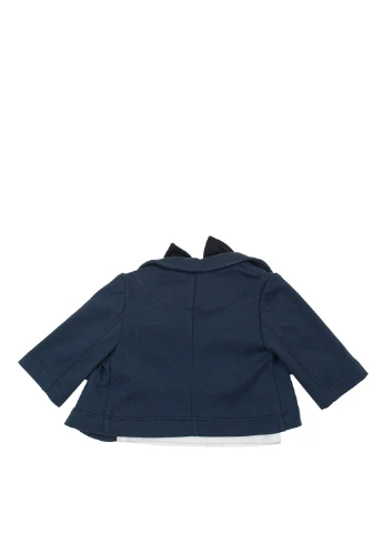Синий демисезонный комплект (жакет, реглан) Ma.Ma.