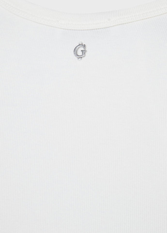 Білий кежуал сукня сукня-майка Guess однотонна