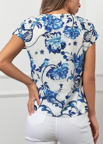Комбінована блуза SHEIN