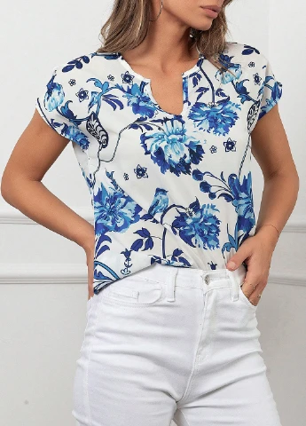 Комбінована блуза SHEIN