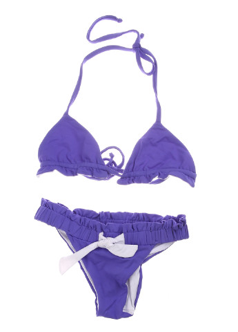 Фіолетовий літній купальник (ліф, трусики) Fisichino