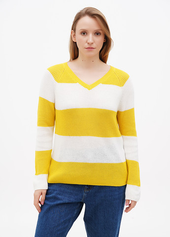 Желтый демисезонный пуловер пуловер S.Oliver