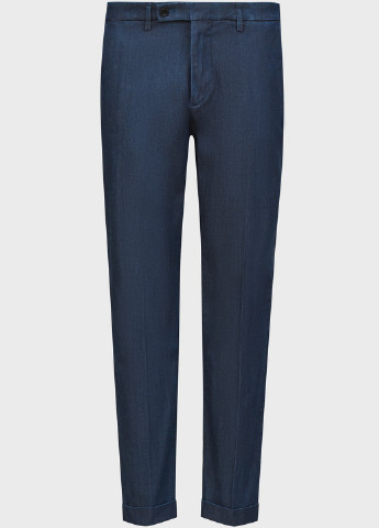 Синие кэжуал демисезонные брюки Harmont & Blaine