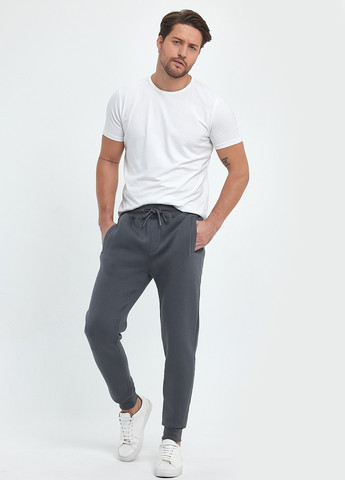 Темно-серые спортивные демисезонные джоггеры брюки Trend Collection