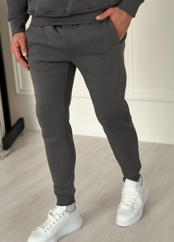 Темно-серые спортивные демисезонные джоггеры брюки Trend Collection