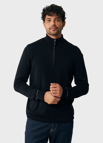 Чорний зимовий светр Mexx