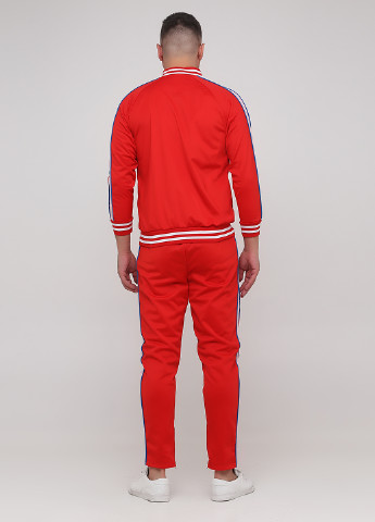 Красный демисезонный костюм (бомбер, брюки) брючный Boohoo