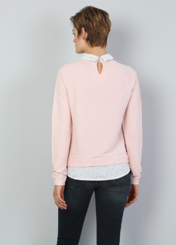 Светло-розовый демисезонный свитер джемпер Colin's