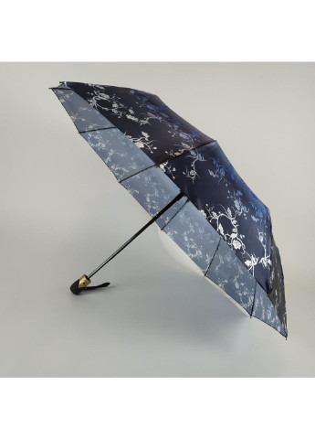 Синя парасолька напівавтоматична жіноча 102 см S&L (195705378)