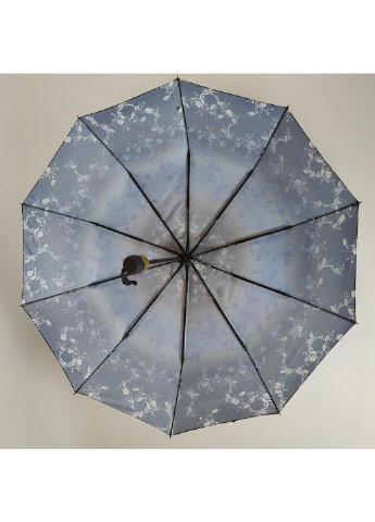 Синя парасолька напівавтоматична жіноча 102 см S&L (195705378)