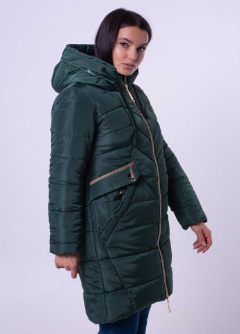 Зеленая зимняя зимняя куртка ALLY