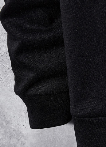 Черный свитшот SHEIN надпись без декора (331738994)