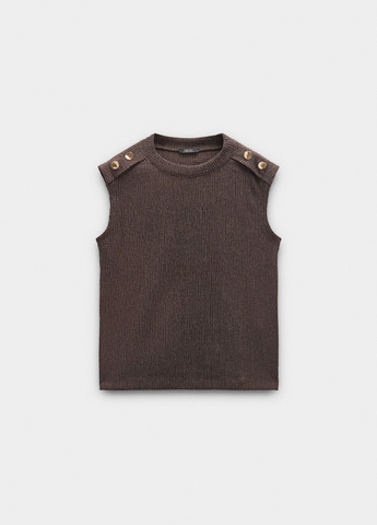 Коричневая блуза Parfois