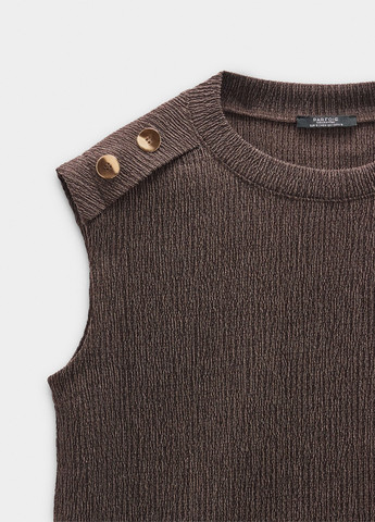 Коричневая блуза Parfois