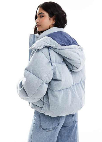 Світло-блакитний зимній Пуховик Levi's