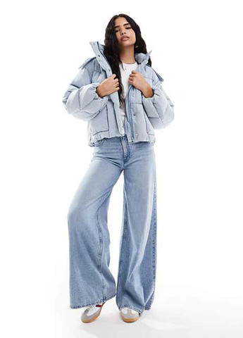 Світло-блакитний зимній Пуховик Levi's