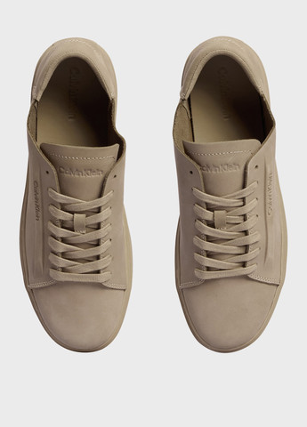 Бежевые всесезонные кроссовки Calvin Klein