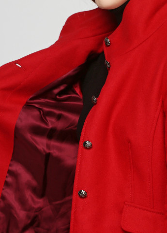 Красное демисезонное Пальто Comma