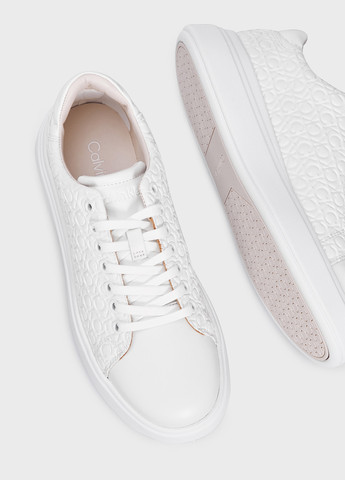 Белые кеды Calvin Klein