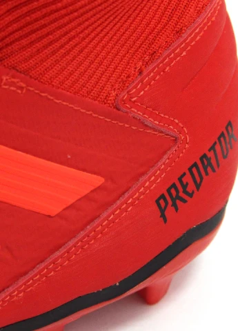 Красные мужские бутсы predator 19.3 fg adidas