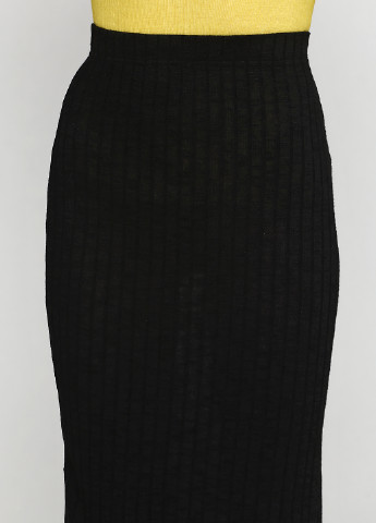 Черная кэжуал однотонная юбка Etam карандаш