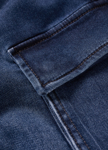 Темно-синие демисезонные джоггеры, карго, зауженные джинсы C&A
